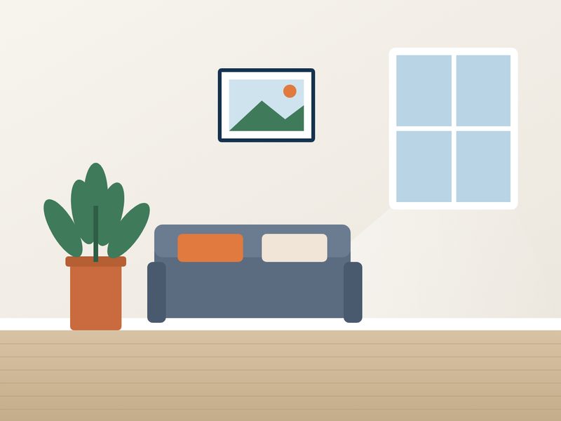 Interior painting — After